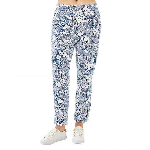 LILLY PULITZER Pants - NEW LILLY PULITZER silvie jogger in unforgettable coconut
